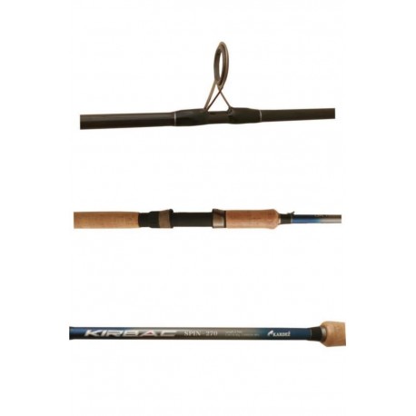 profesyonel birinci sınıf full karbon 270cm 15-40 gr atarlı Atçek spin kamış