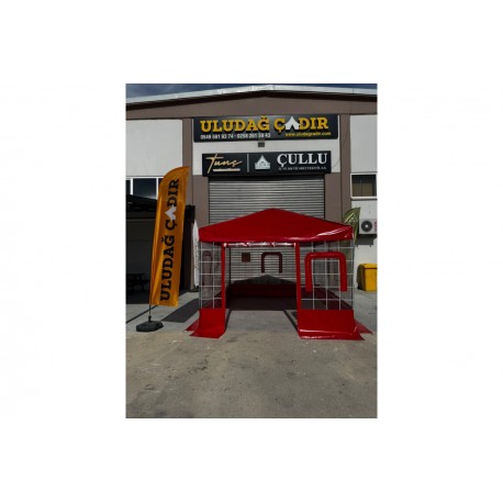 4x3 kış bahçesi çadır