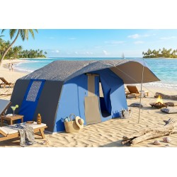 2 Oda 1 Salon Aile Tipi Kamp Çadırı