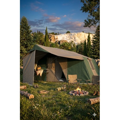 2+1+Mutfak Aile Tipi 17m2 Kamp Çadırı