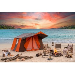 İki odalı ve Salonlu  kamp Çadırı