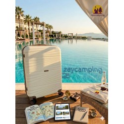 Zeycamping Profesyonel Büyük Boy Şifreli Kırılmaz Silikon Bavul